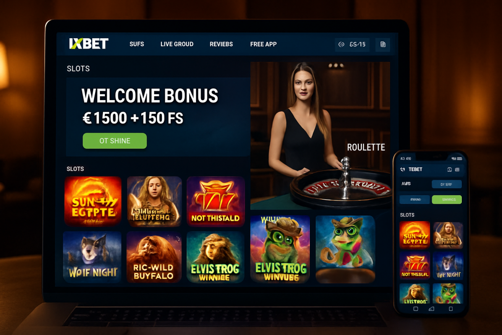 1xBet bandymas: dešimtys tūkstančių žaidimų čekiui