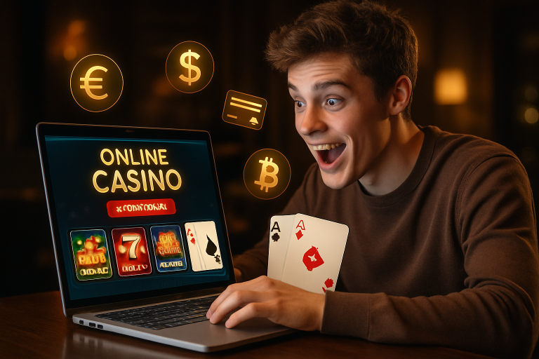 Kaip atidaryti paskyrą online kazino? Žingsnis žingsniui